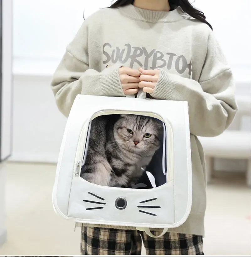 Transparante Ademend Huisdierenrugzak