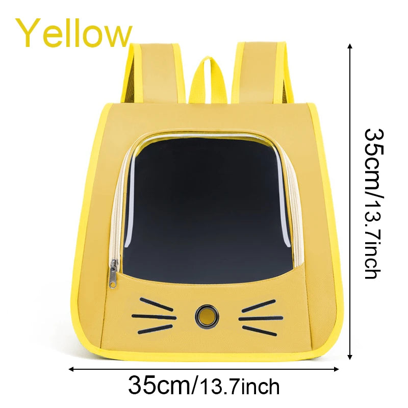 Transparante Ademend Huisdierenrugzak