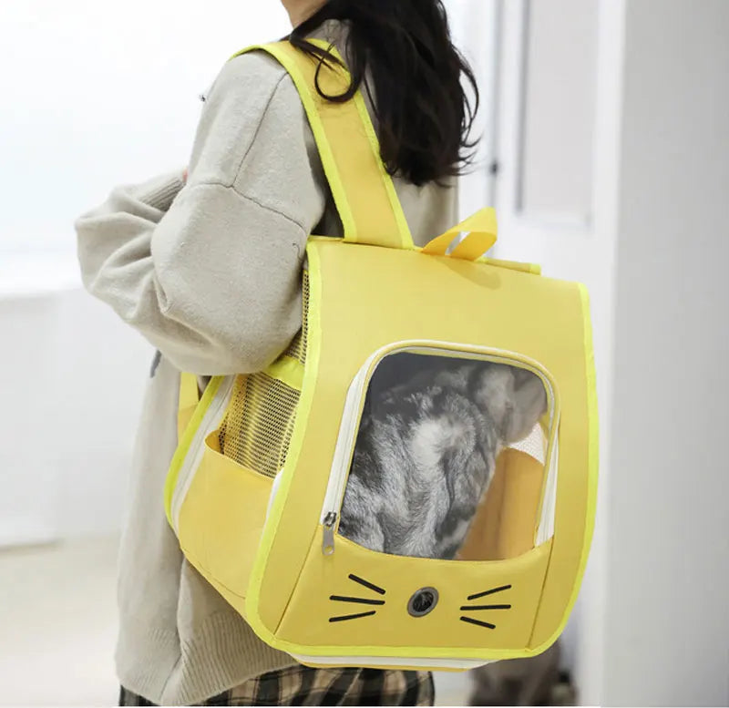 Transparante Ademend Huisdierenrugzak