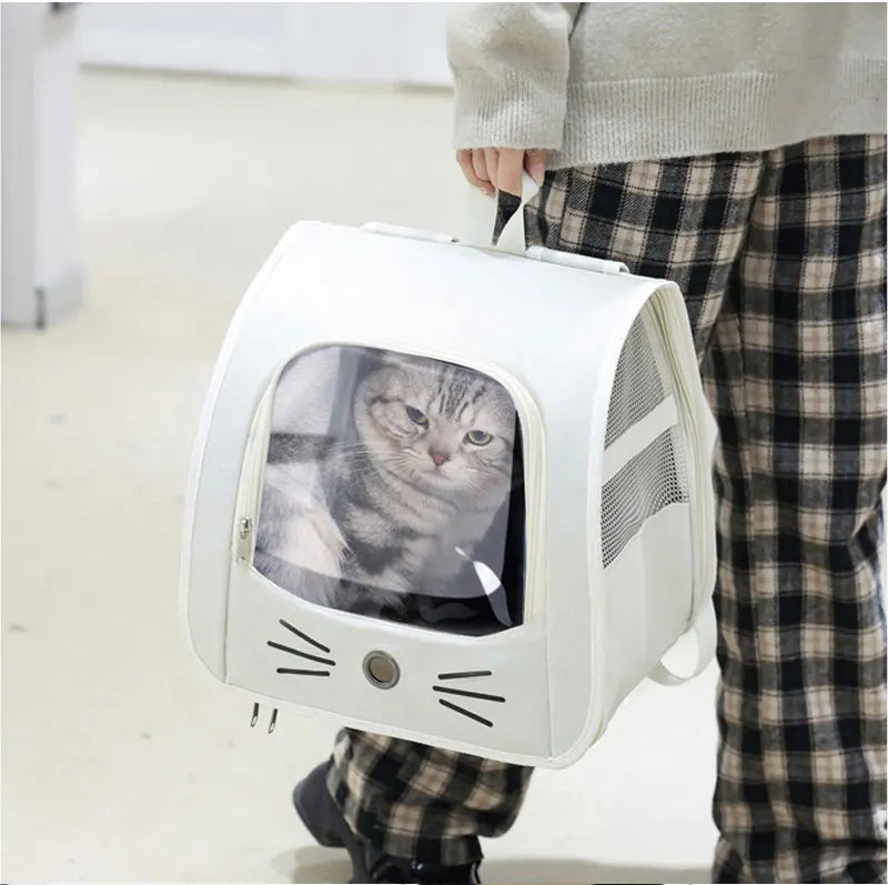 Transparante Ademend Huisdierenrugzak